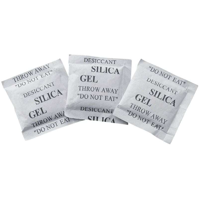 Sachet absorbeur d'humidité 10 g (l x l x h) 72 x 57 x 3 mm transparent Gel de silice 250 pc(s)