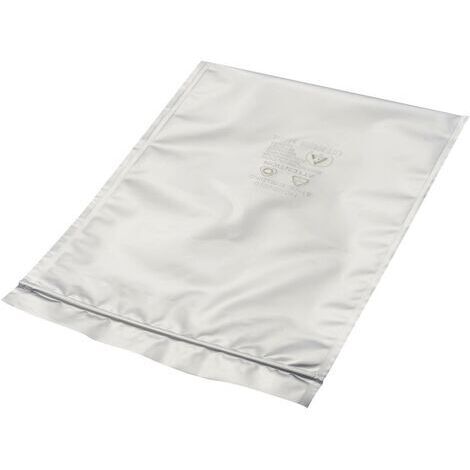 Sachet antistatique (ESD) Wolfgang Warmbier 3320.WV.0610 (L x l) 254 mm x 152 mm blindé Lettre d'identification ESD: S refermable 1 pc(s) Y242051