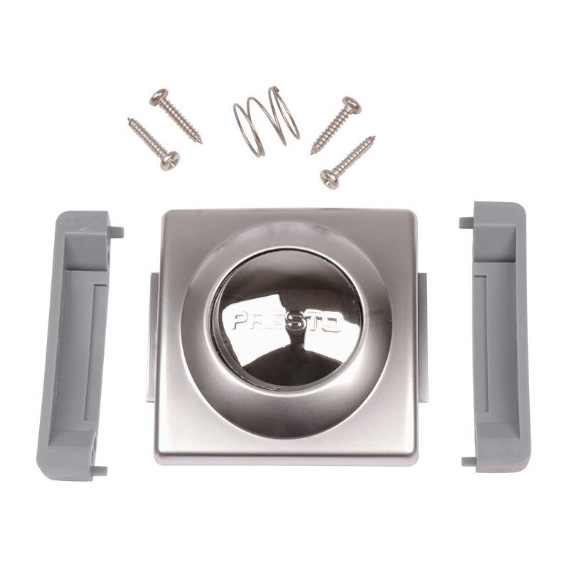 Presto - Bouton plastron gris pour douche dl 300 s / dl 400 s