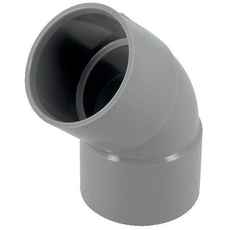 Sachet de 10 coudes PVC 45° FF diamètre 50 - GIRPI