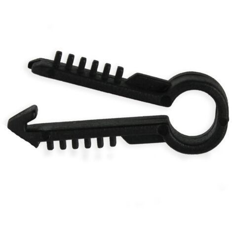 Sachet de 100 Chevilles passe câble 6mm – Noire