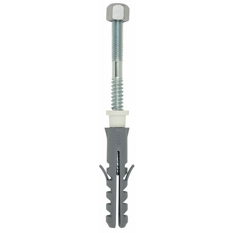 Sachet de 2 - Cheville Zinguée pour fixation de WC et Bidet M5 x 80