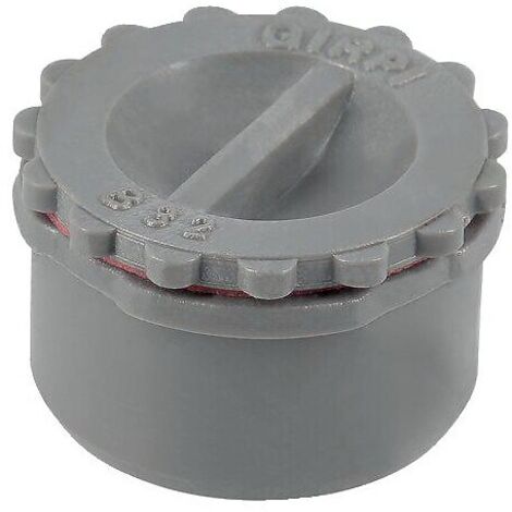 Sachet de 25 bouchons de visite PVC diamètre 40 - GIRPI