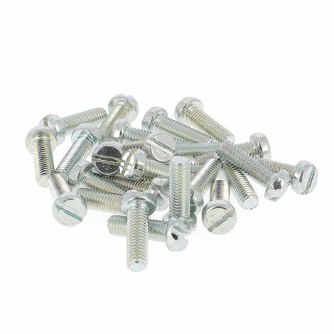 Sachet de 25 TC M3X6 Zingué DIN 84