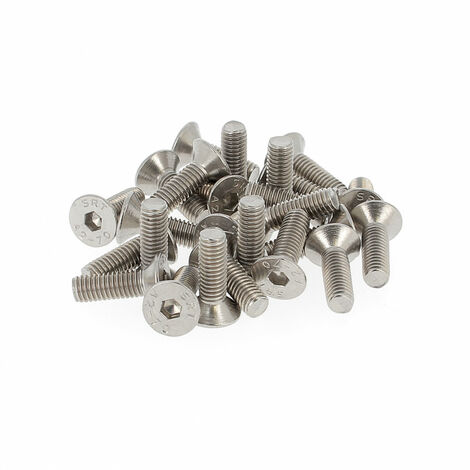 Sachet de 25 TFHC M4X16 Inox A2 EF DIN 7991