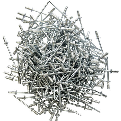 Sachet de 250 rivets pop multi serrage de 3.2x8 a tete standard