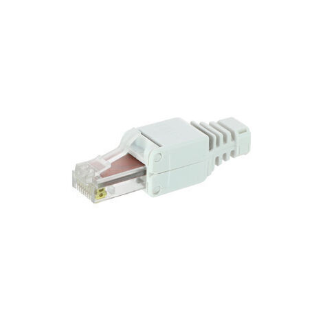 Sachet de 4 fiches RJ45 mâles UTP Cat6