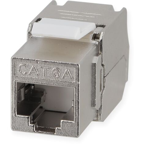 Sachet de 4 noyaux RJ45 Femelles FTP Cat6A