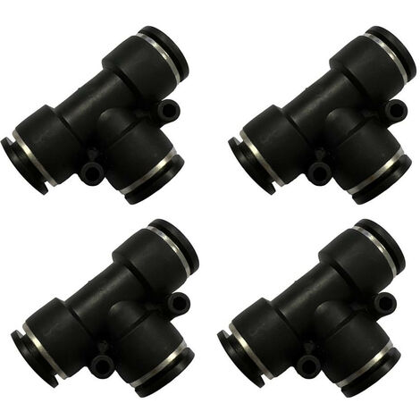Sachet de 4 raccords automatiques en t 14 mm