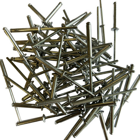 Sachet de 500 rivets aluminium standards de 4 x 25