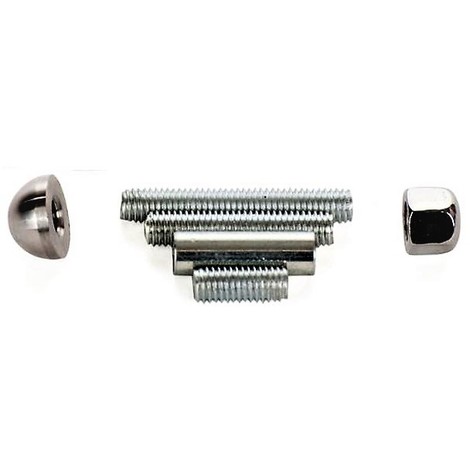 10 ensembles Livre Reliure Vis Facilement Lier Démonter Sturdy Ledger Rivets  pour Artisanat en Cuir Ledger13x18mm