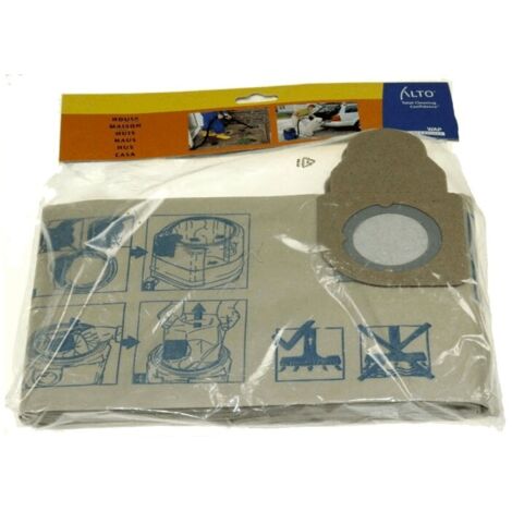 SACHET DE SACS 5 SACS PAPIER AERO 400-44 POUR PETIT ELECTROMENAGER   NILFISK ADVANCE - 61156