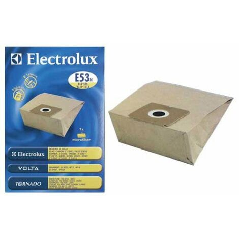 SACHET DE SACS E53N + 1MCF pour PIECES ASPIRATEUR NETTOYEUR...