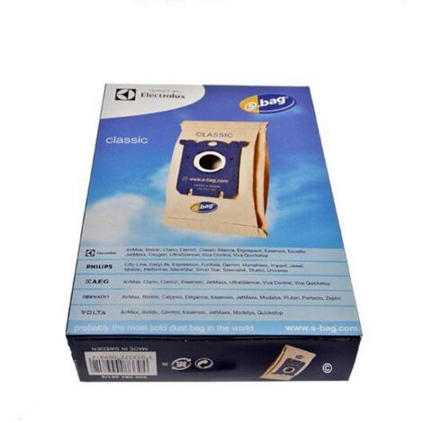 Sachet De Sacs Electrolux E 200 S-bag X5 E200 Pour PIECES ASPIRATEUR NETTOYEUR PETIT ELECTROMENAGER