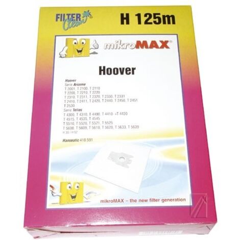 SACHET DE SACS POUR PETIT ELECTROMENAGER HOOVER - 7746134