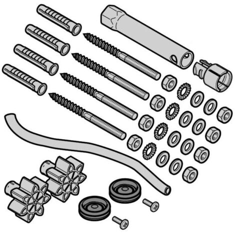 Sachet de vis pour moteur Lineamatic série 2 Hormann