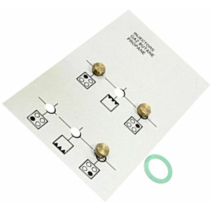 Beko - Sachet d'Injecteurs, gicleurs gaz butane (4431900075) Four, cuisinière