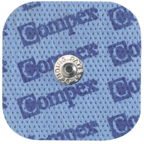 Sachet électrodes Snap Compex - 4 x 50 mm x 50 mm