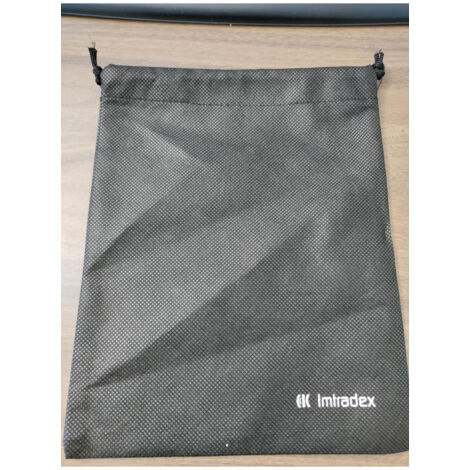 Sachet en plastique avec fermeture 'Š¢ cravate noir, 250 x 200 mm