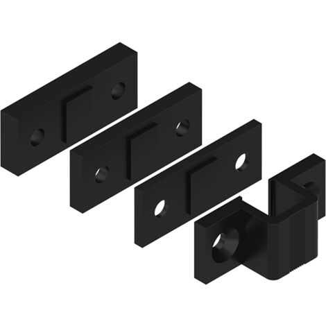 Sachet gâche noire + cale LA CROISÉE DS - 6812-013