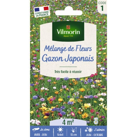 Sachet graines Gazon Japonais surface 4m²