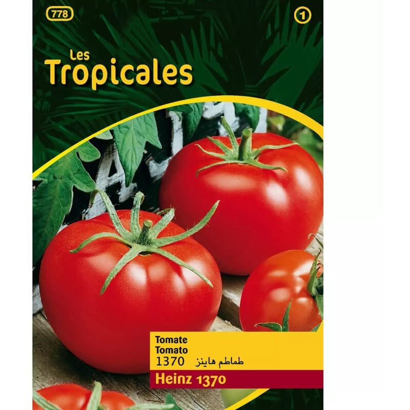 Sachet graines LES TROPICALES - Tomate Heinz 1370