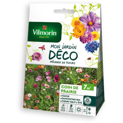Sachet graines Mélange de fleurs Coin de Prairie 7m2