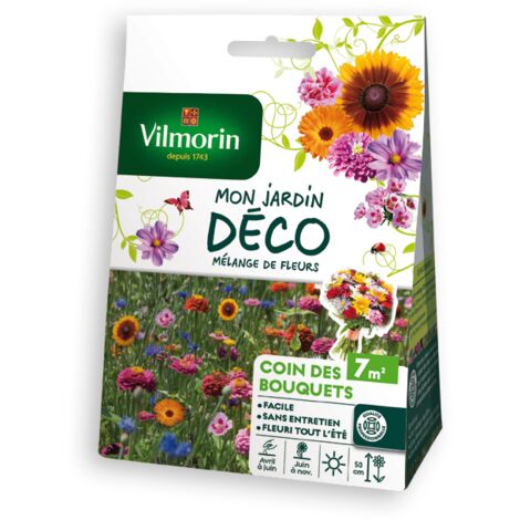 Sachet graines Mélange de fleurs Coin des Bouquets 7m2