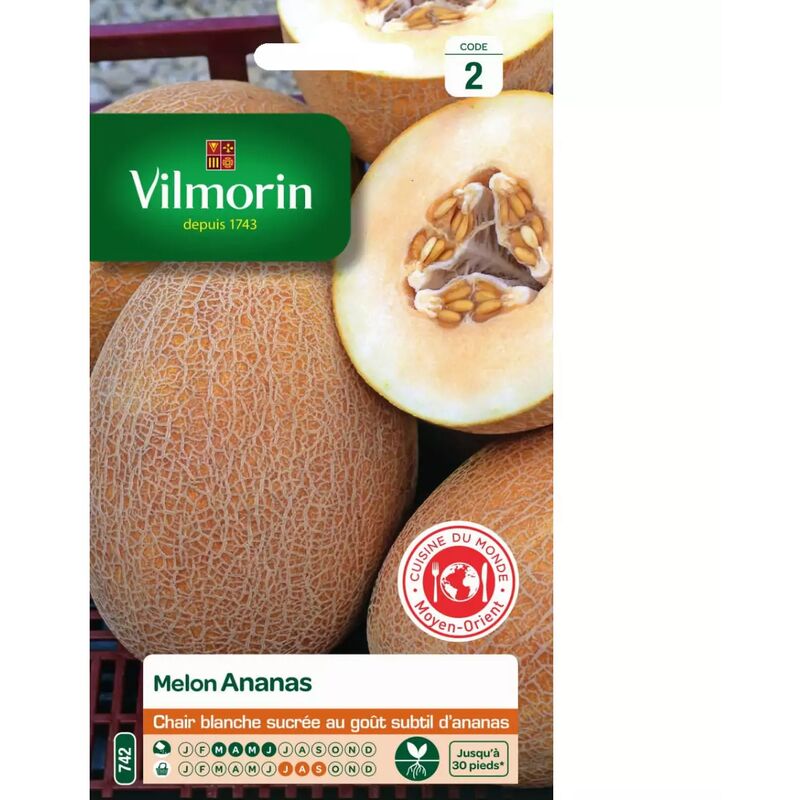 Vilmorin - Sachet graines melon ananas