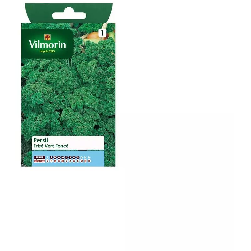 Vilmorin - Sachet graines Persil frisé vert foncé
