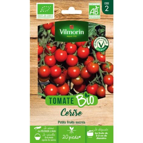 Sachet graines Tomate Cerise BIO - Solanum lycopersicum