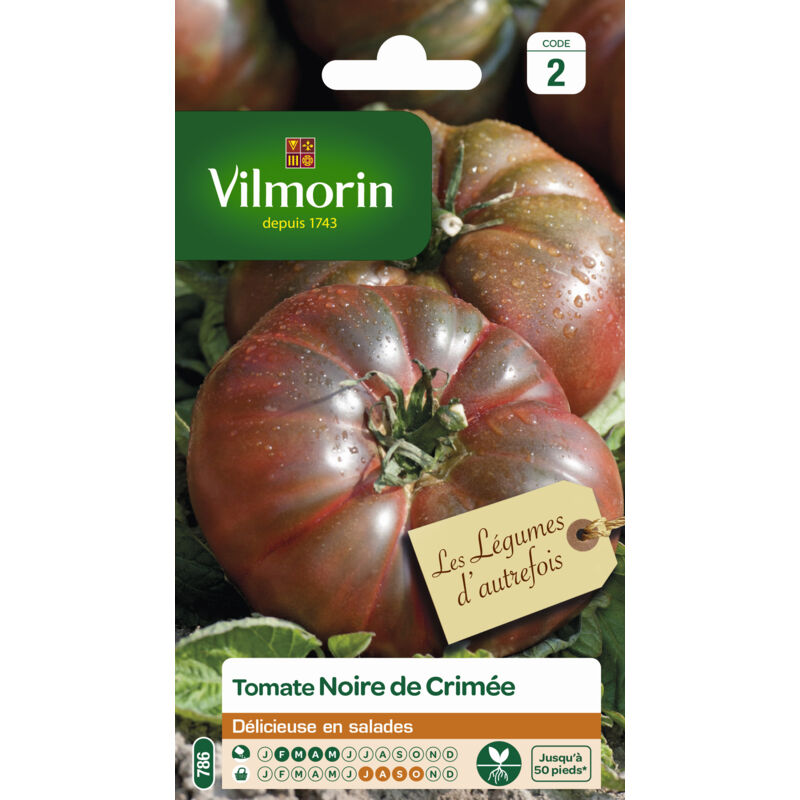 Vilmorin - Tomate Noire de Crimée - Légumes d'Autrefois