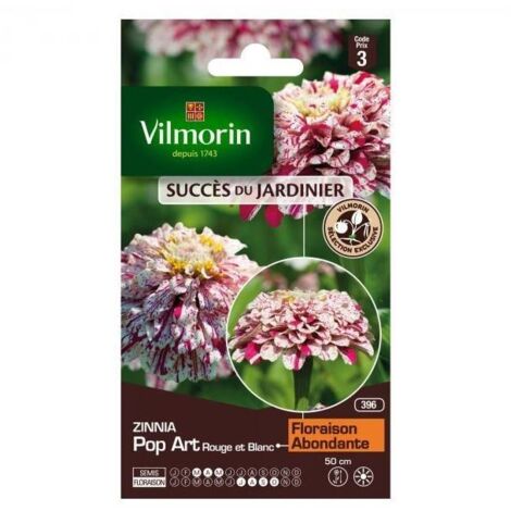 Sachet graines Zinnia Pop Art