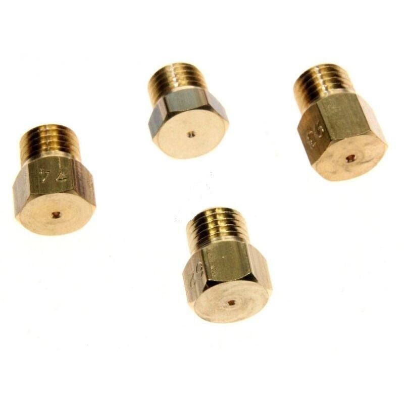 Brandt - Injecteurs x4 gaz butane pour Cuisinière fagor 72X4240