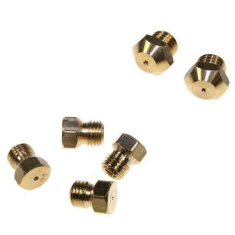 SACHET INJECTEURS GAZ BUTANE + FOUR X 6 POUR CUISINIERE BEKO - 39811