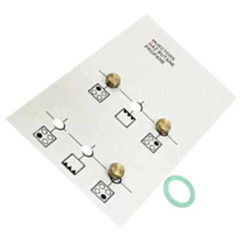 SACHET INJECTEURS GAZ BUTANE pour CUISINIERE BEKO - 4431900075