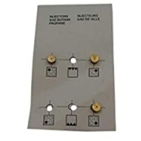 SACHET INJECTEURS GAZ BUTANE pour CUISINIERE BEKO - 4431900099