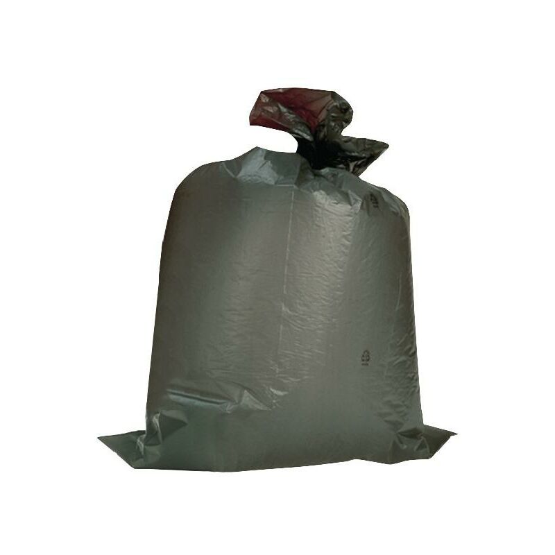 No-Name-Produkt Sac en plastique 120 l LD-PE gris 100 µm l.700xL1100 mm