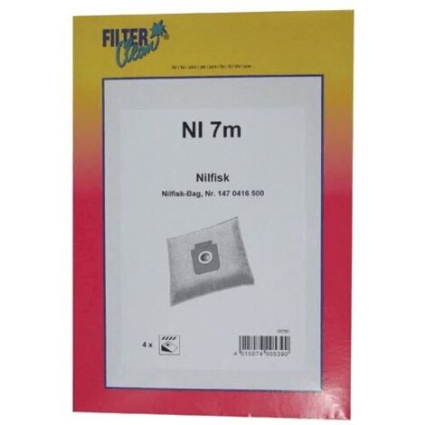 SACHET SACS  ASPIRATEUR NILFISK POUR PETIT ELECTROMENAGER   NILFISK ADVANCE - FL0815-K