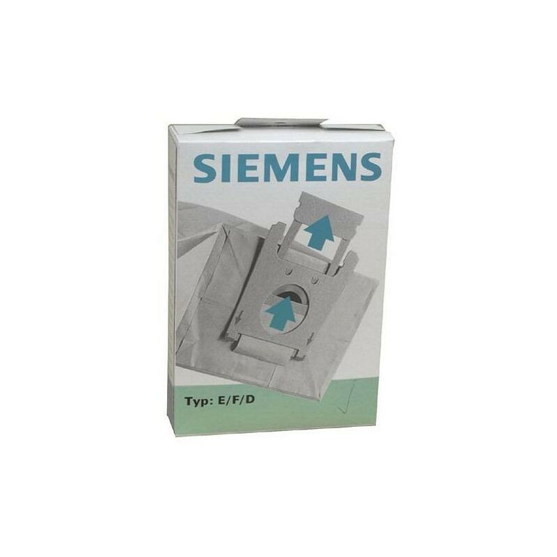 Siemens - Sachet Sacs Aspirateur (x5) Type E/f/d 00461407 Pour pieces aspirateur nettoyeur petit electromenager