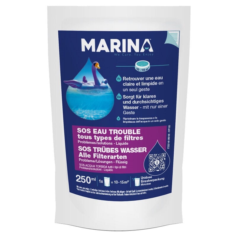 Marina - sos eau trouble Sachet unidose Liquide 250 ml