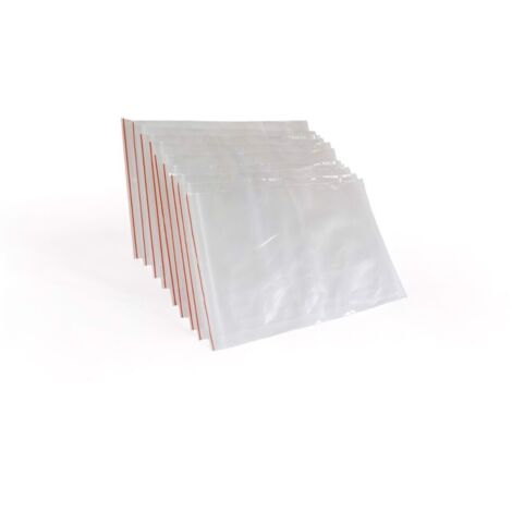 Sachets à fermeture zip 10 x 12 cm, 40 µm, lot de 100