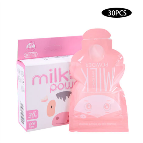 Sachets de Conservation pour Lait en Poudre, Antistatiques et Jetables (30 unités)