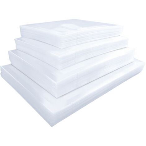 Sachets de conservation sous vide 10x15 cm, lot de 10, emballage scellé transparent pour aliments