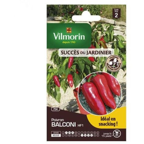 Sachets graines Poivron Balconi Vilmorin