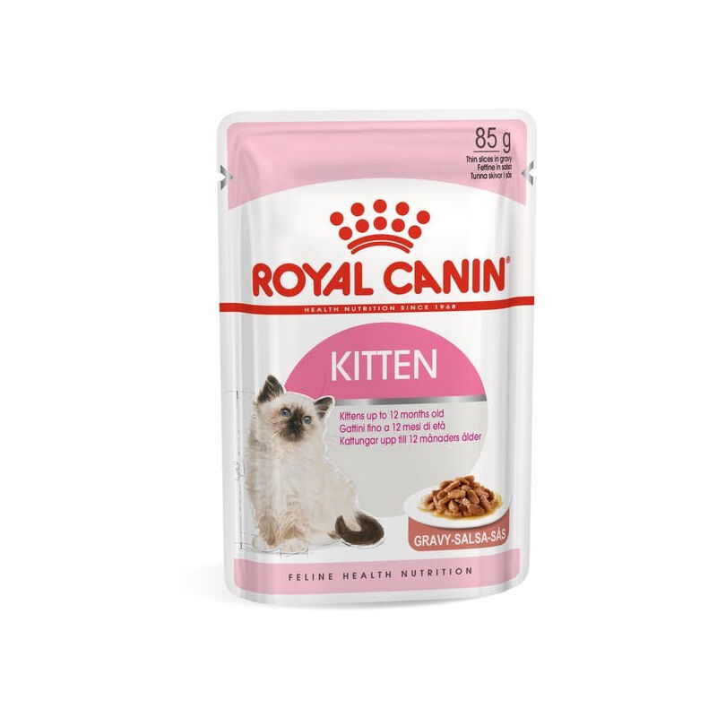 Kitten Instinctive en gelée pour chaton - 12 sachets de 85g (9003579311783) - Royal Canin