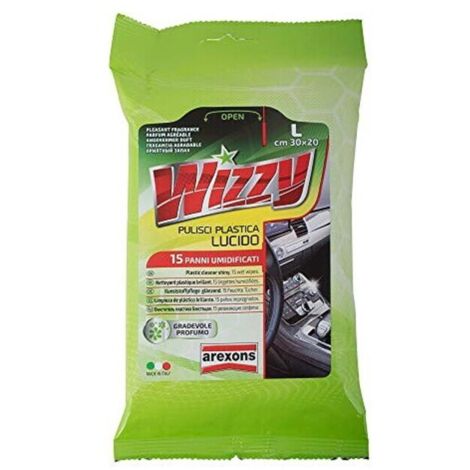 Sachets Lingettes Nettoyantes Stériles (Pack) Arexons Wizzy Plastique (15 uds)