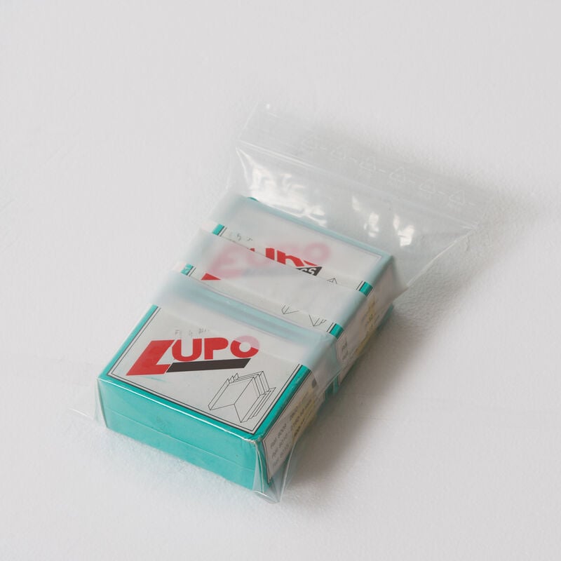 Lot de 1000 Sachets plastiques à fermeture zip 120x170mm + 3 bandes blanches