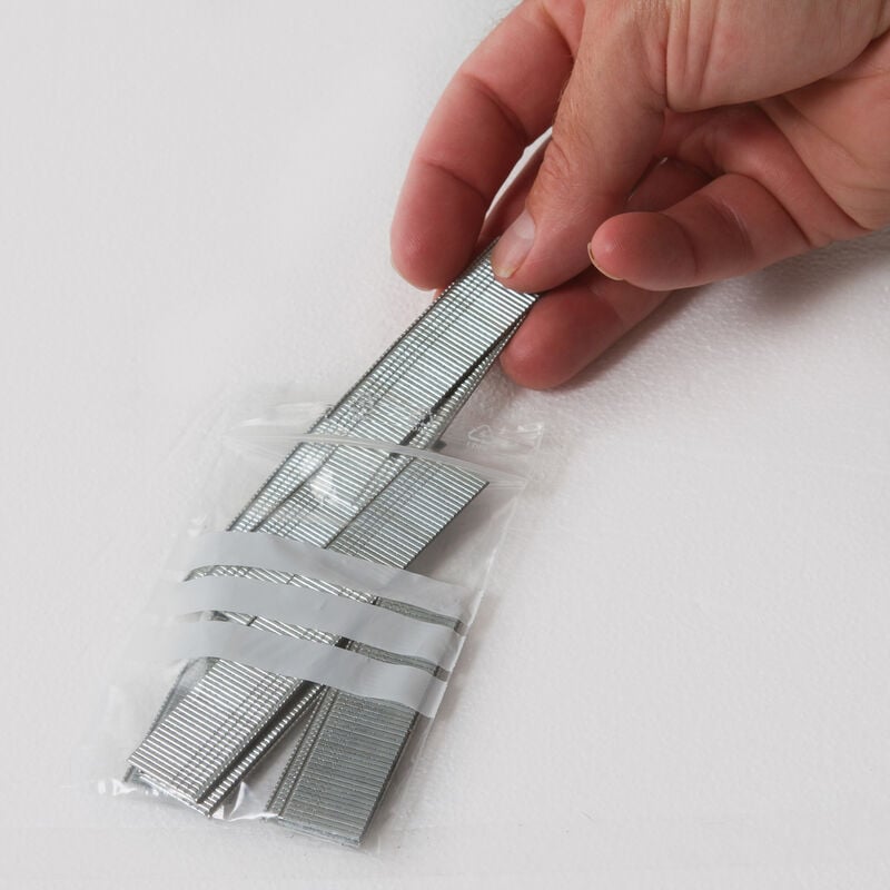 Lot de 1000 Sachets plastiques à fermeture zip 70x100mm + 3 bandes blanches