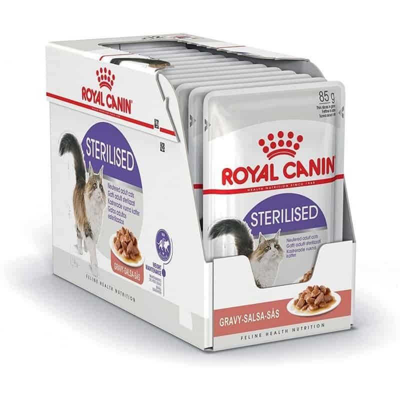 Chat Sterilised Sauce 12X85G - Royal Canin